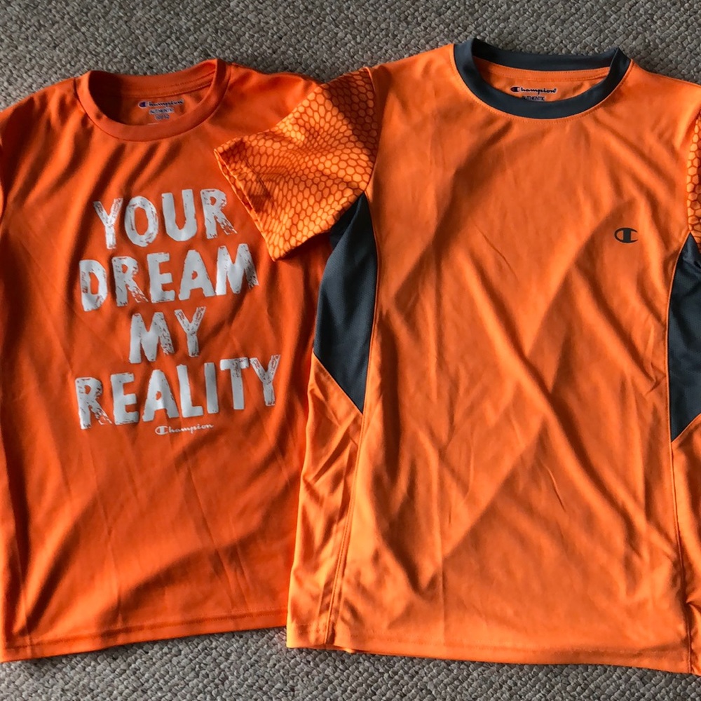 Champion athletic shirts for boys